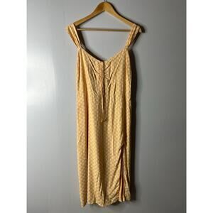 Abercrombie & Fitch Babydoll‎ Floral Midi Dress Women’s Large Fairy Romantic